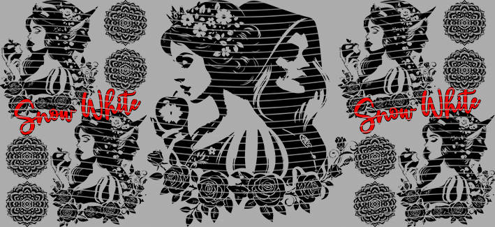 16oz Disney style-D-1265